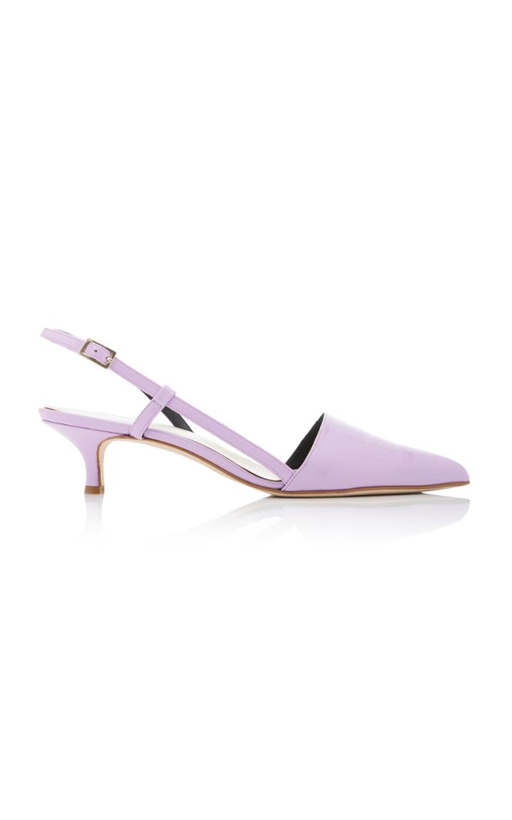 Tibi Simon Kitten Heel Slingback