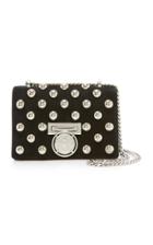 Balmain Small Studded Flap Box Bag