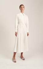 Moda Operandi Emilia Wickstead Marion Belted Cotton Dress