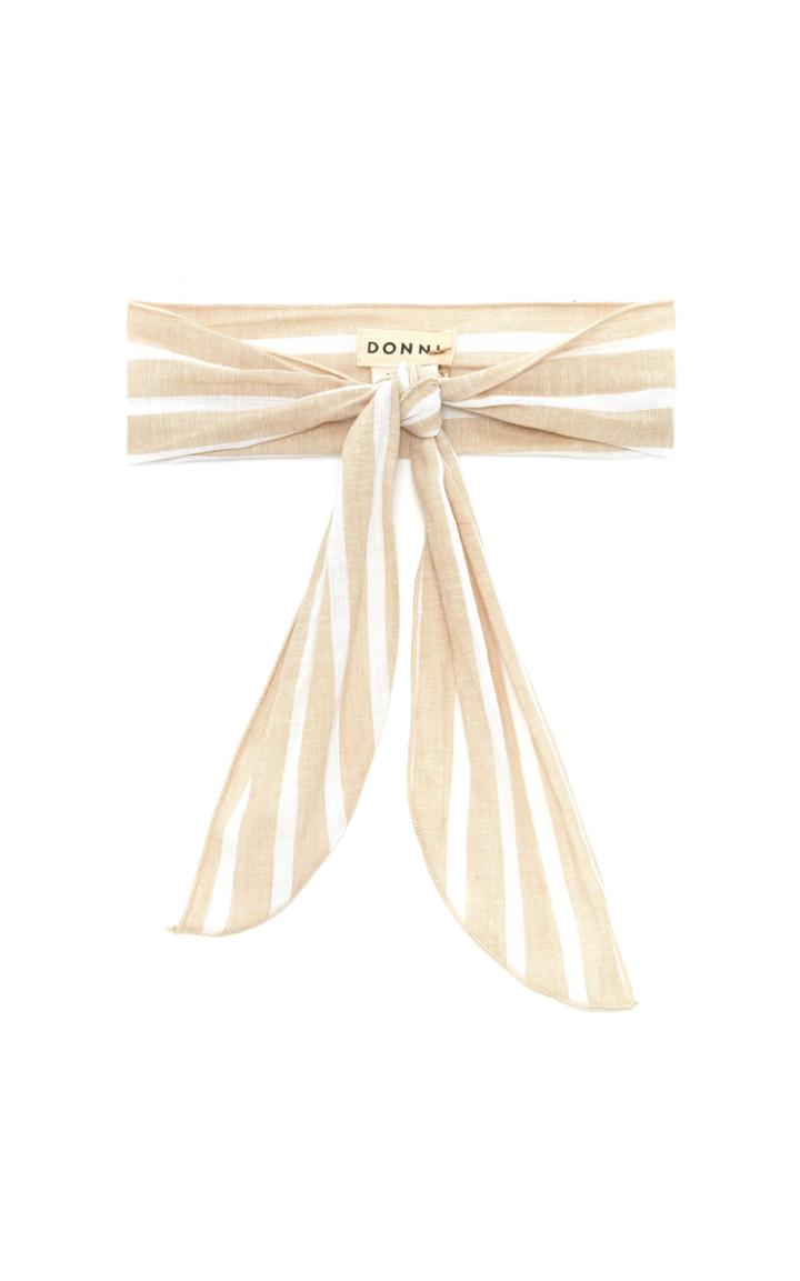 Donni. Gigi Linen-blend Headband