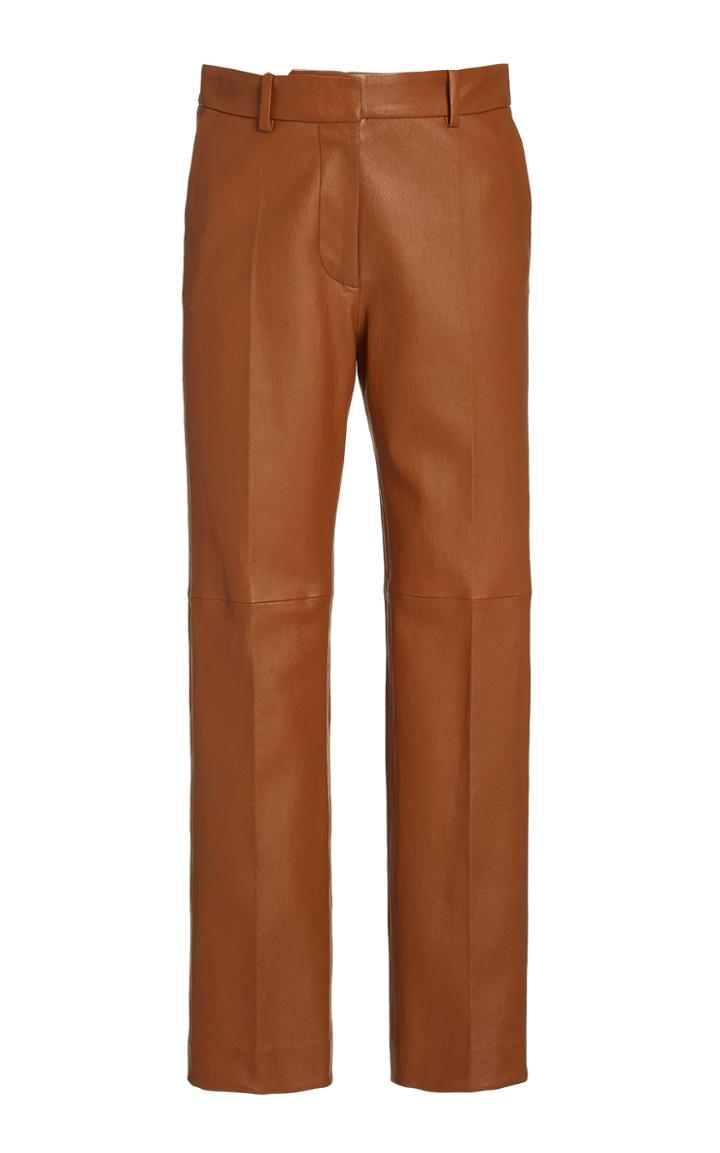 Joseph Coleman Stretch Leather Pants