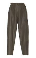 Philosophy Di Lorenzo Serafini Belted Leather Trouser