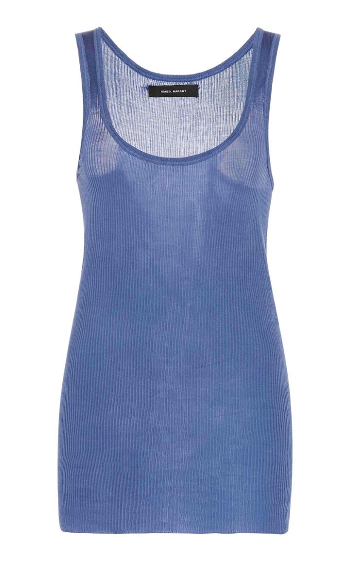 Moda Operandi Isabel Marant Louisali Silk Tank Top Size: 34