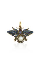Sylva & Cie Blue Bug Pendant