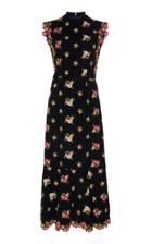 Moda Operandi Andrew Gn Sleeveless Floral-print Crepe Dress Size: 34