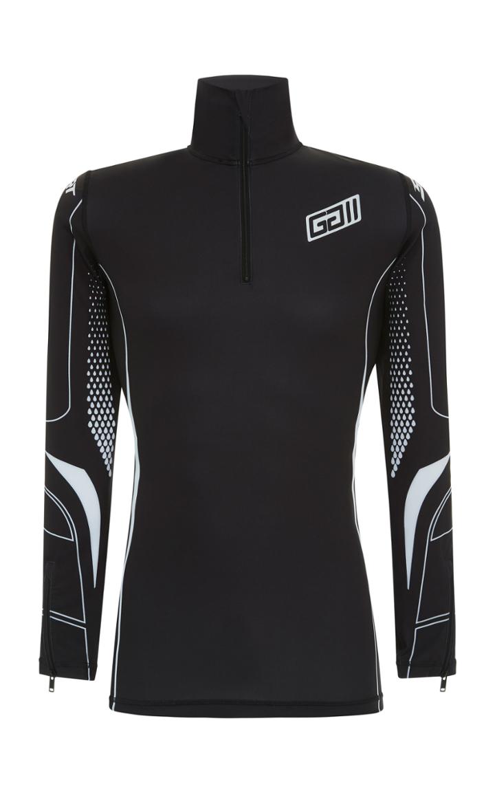 Givenchy Motocross Quarter Zip Shirt