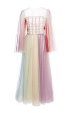 Sandra Mansour Aegir Embroidered Tulle Dress