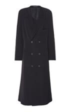 Yohji Yamamoto Peaked Long Coat