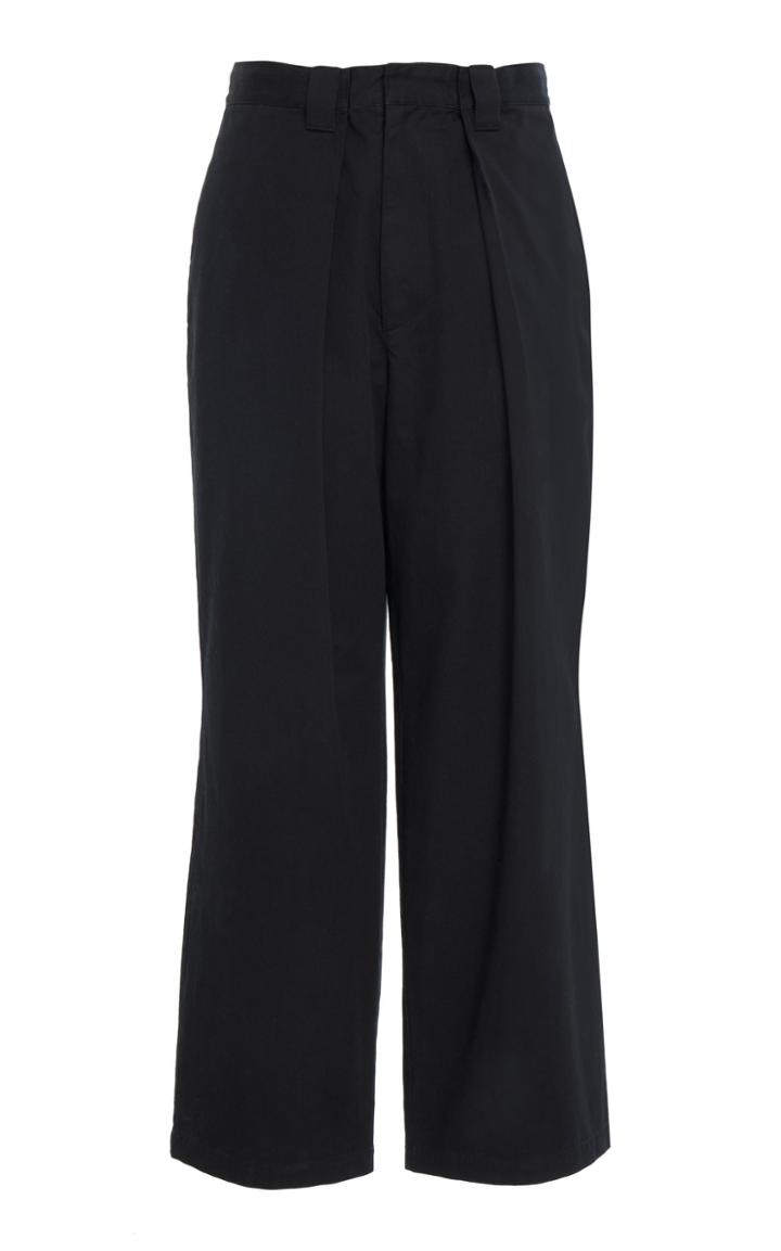 Jw Anderson Cotton Straight-leg Pants