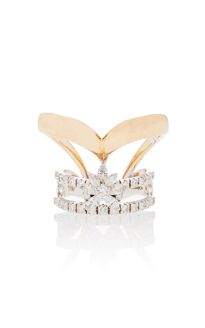 Yeprem Crown Pink Strada And Diamond Ring