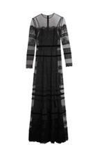 Yanina Demi Couture Long Sleeve Lace Gown