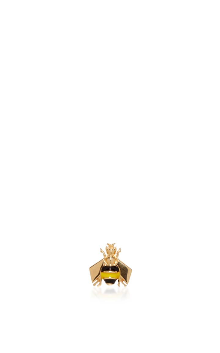 Alison Lou Bee 14k Gold Single Earring