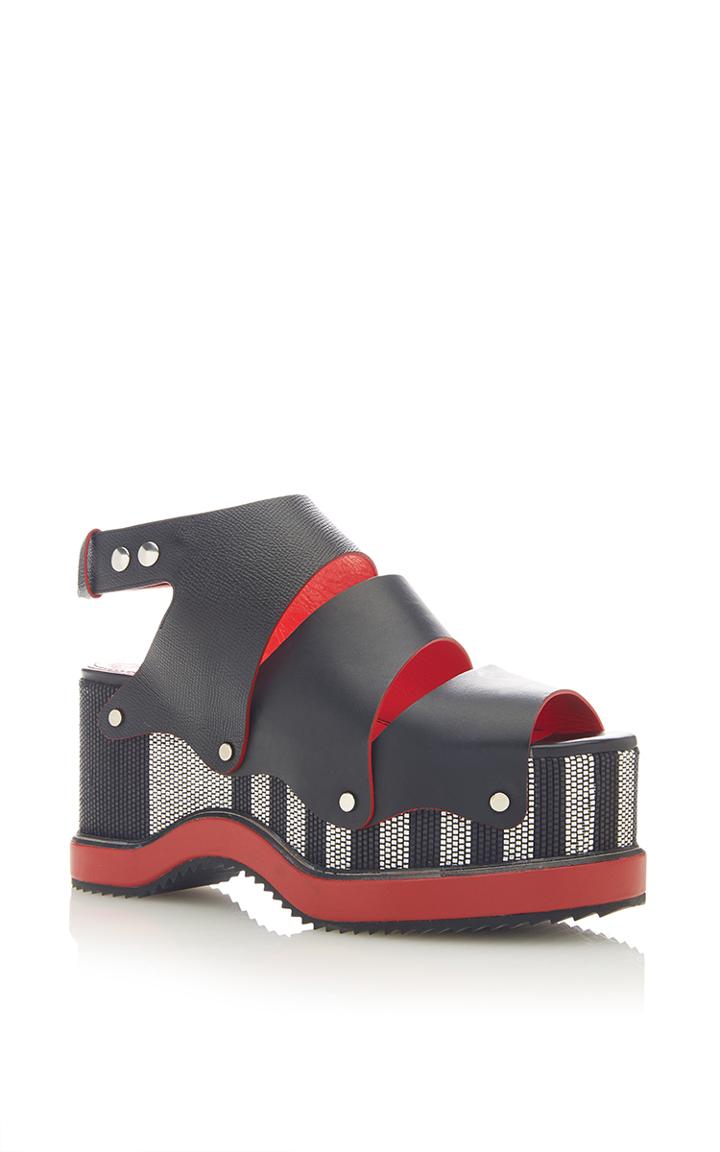 Proenza Schouler Leather Platform Sandals