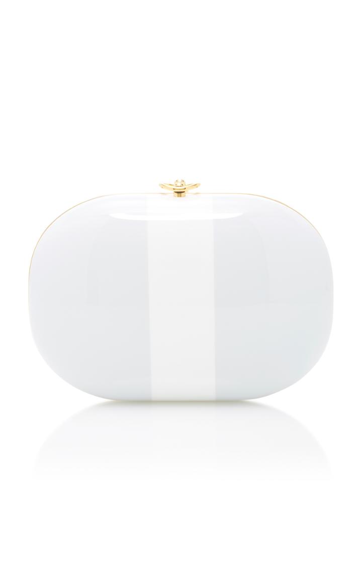 Jeffrey Levinson M'o Exclusive Racing Stripe Elina Clutch