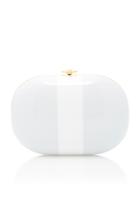 Jeffrey Levinson M'o Exclusive Racing Stripe Elina Clutch