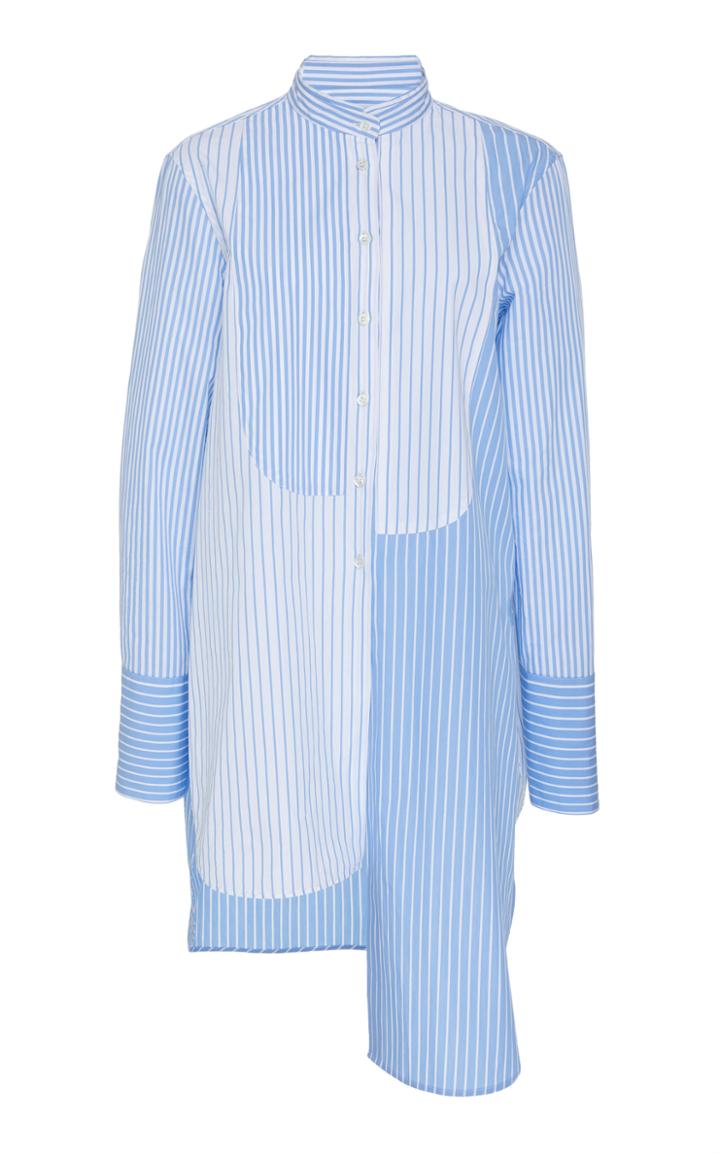 Monse Long Sleeve Mixed Stripes Shirt