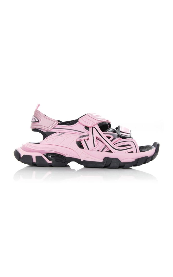 Balenciaga Chunky Leather Sport Sandals