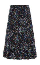 Moda Operandi Paco Rabanne Dotted Fil Coup Midi Skirt Size: 36