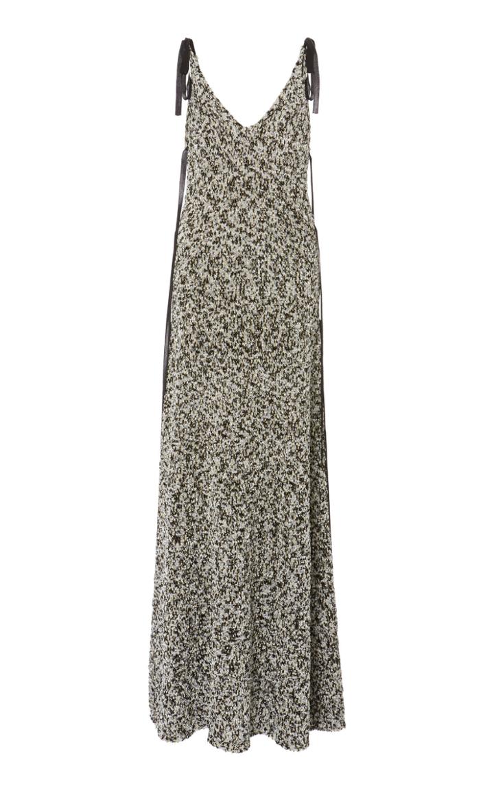 Loewe Knit V-neck Maxi Dress