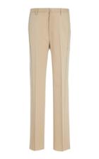 Lanvin Topstitched Wool-blend Trousers