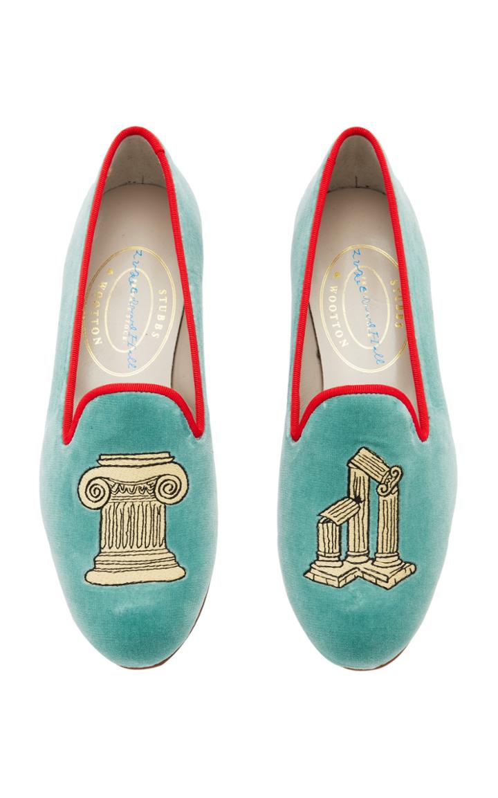 Stubbs & Wootton M'o Exclusive: Vitruvious Jade Loafer