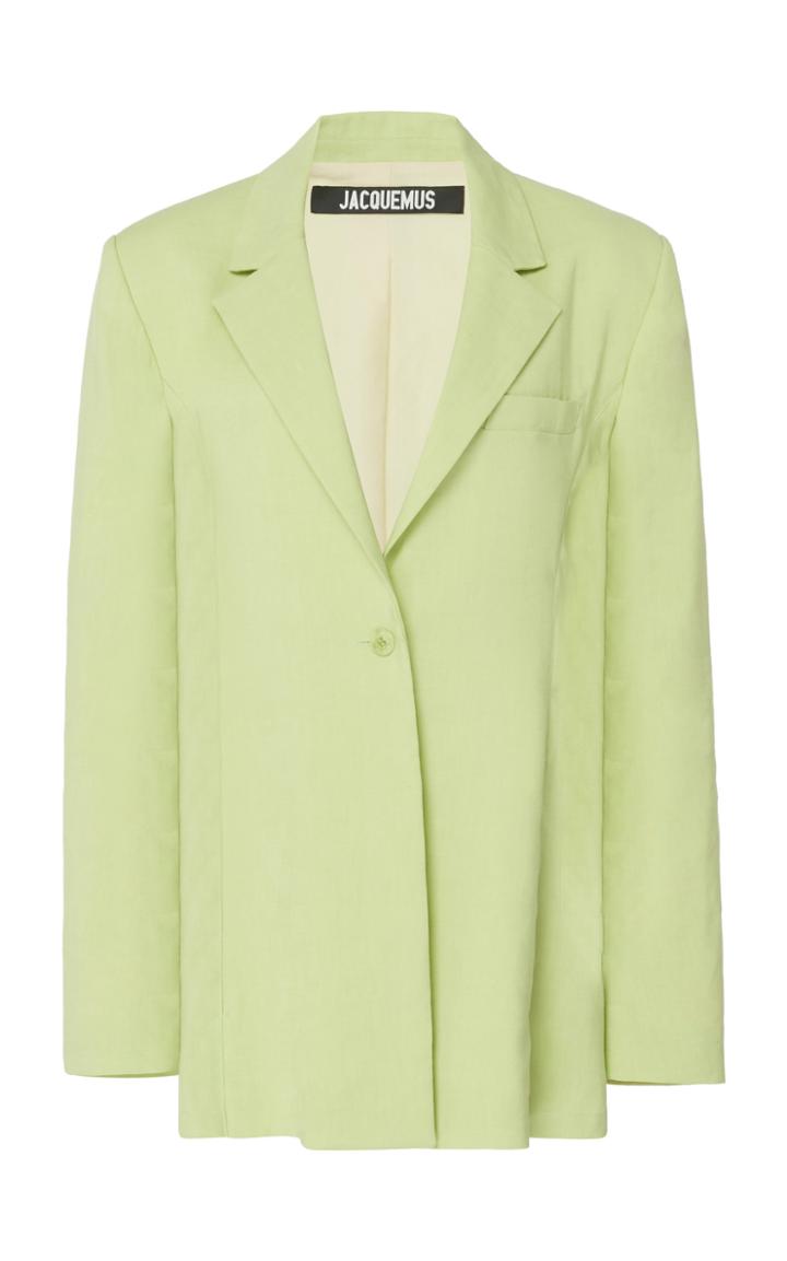 Jacquemus La Veste Tablier Belted Blazer