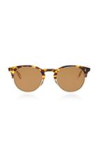 Mr. Leight Crosby S Tortoiseshell Round-frame Acetate Sunglasses