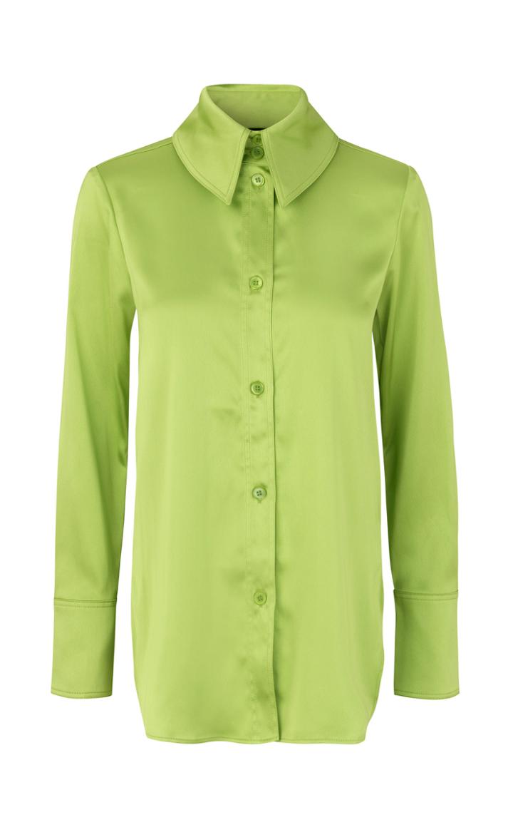 Stine Goya James Silk Blend Button Down Shirt
