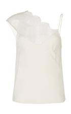 Christopher Esber Draped Lace Satin Cami