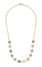 Colette Jewelry Twinkle Star 18k Gold, Enamel And Diamond Necklace
