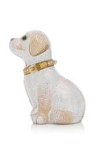 Judith Leiber Couture Luna Puppy Crystal Clutch