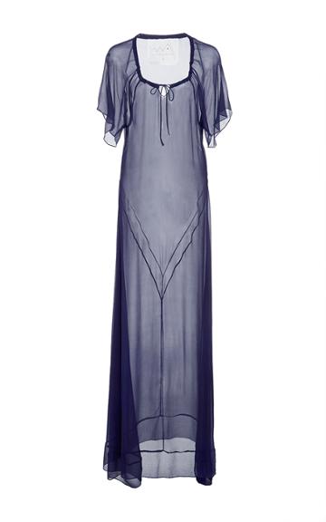 Awaveawake Silk Patch Maxi Dress