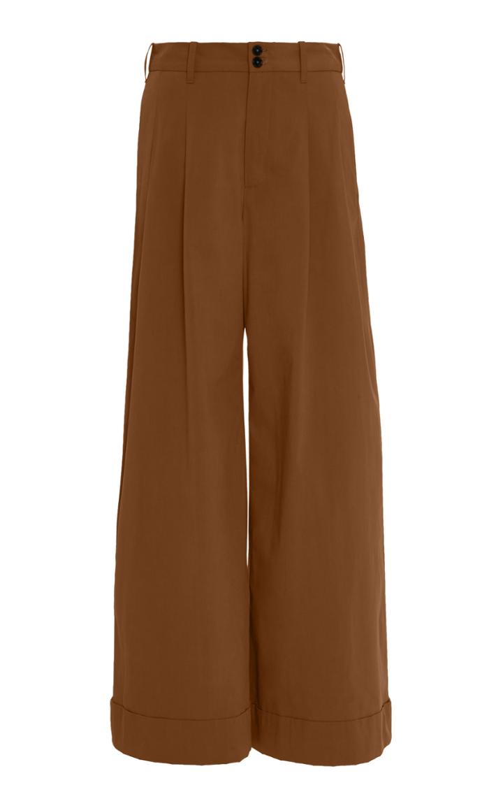Co Poplin Culotte Pant