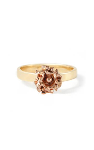 Bernard James Rosa 14k Yellow And Rose Gold Ring