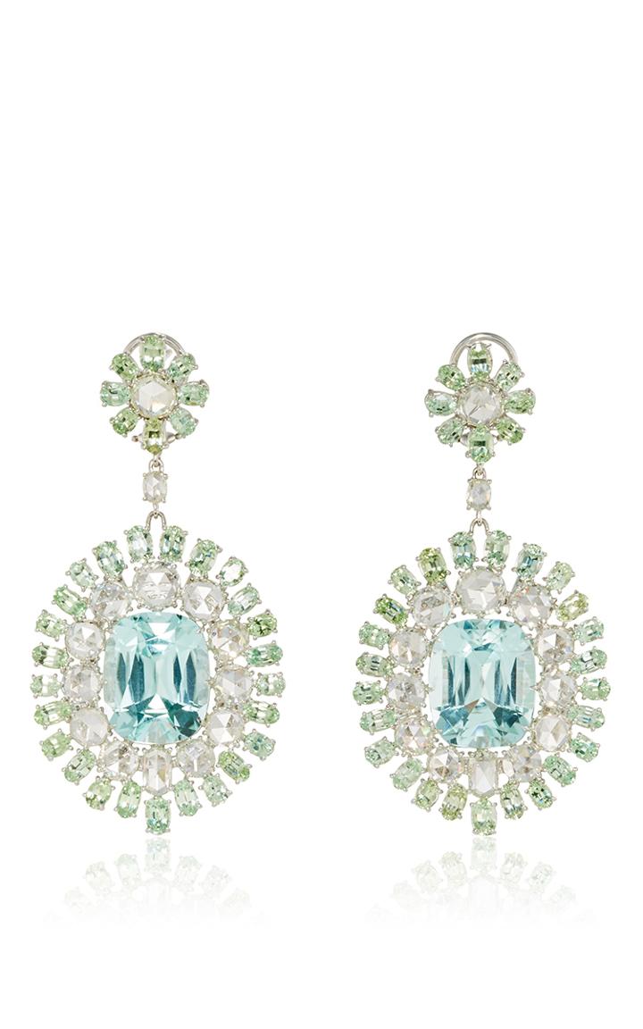 Sutra Mint Tsavorites Earrings