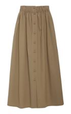 By Any Other Name Shirred Waist Tea Skirt