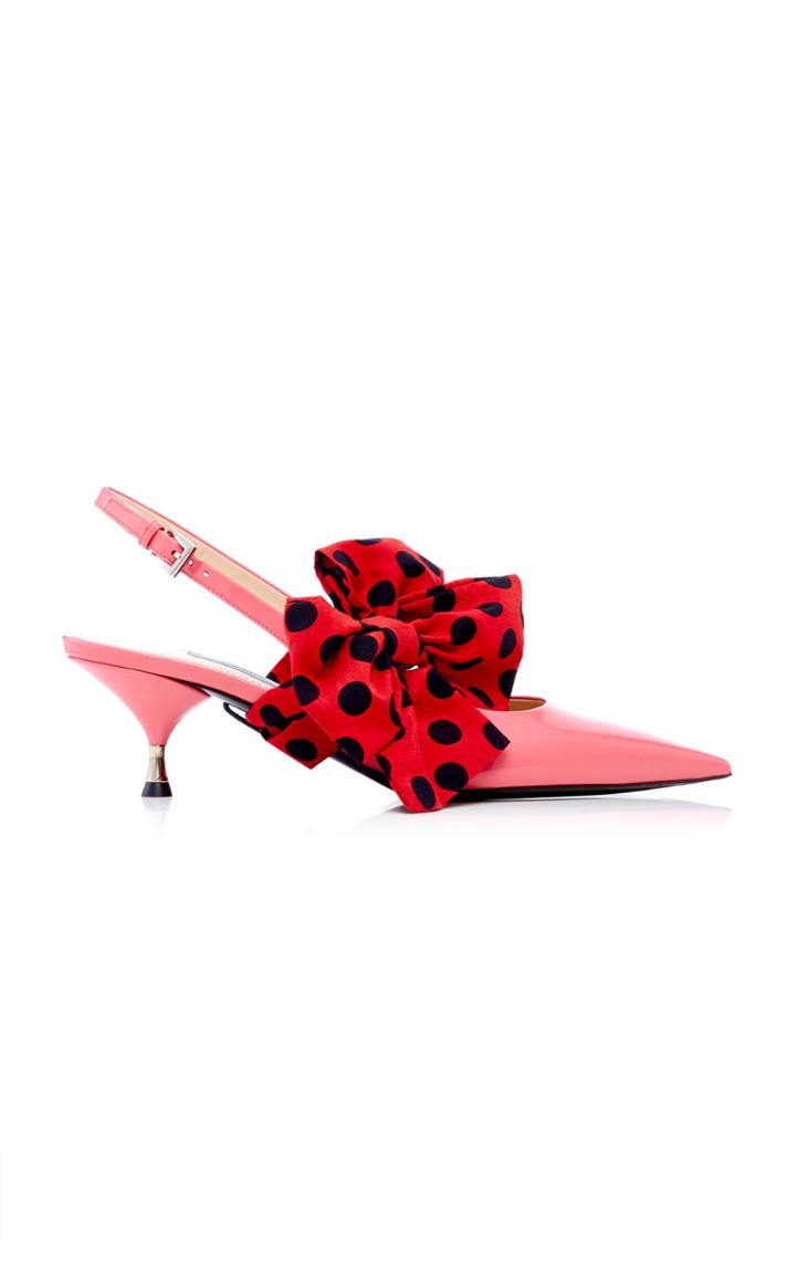 Prada Exclusive: Bow Slingback