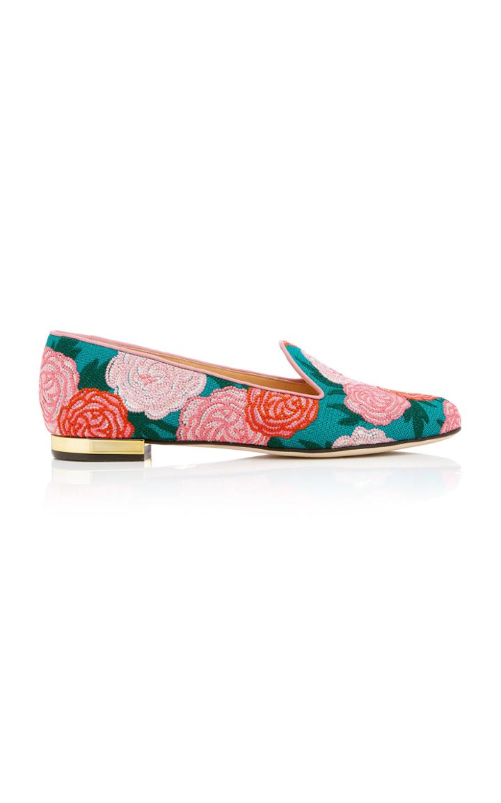 Charlotte Olympia M'o Exclusive: Peony Loafer