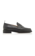 Thom Browne Textured Leather Penny Loafers