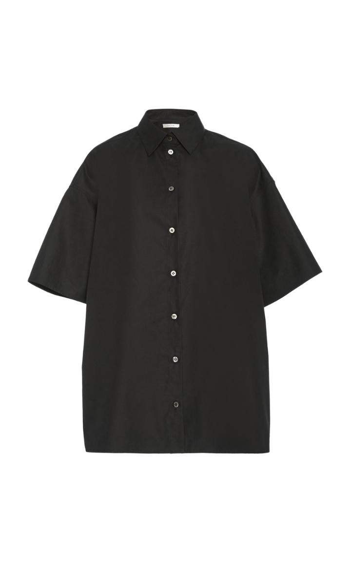 Moda Operandi The Row Sissa Cotton Short Sleeved Shirt Size: S