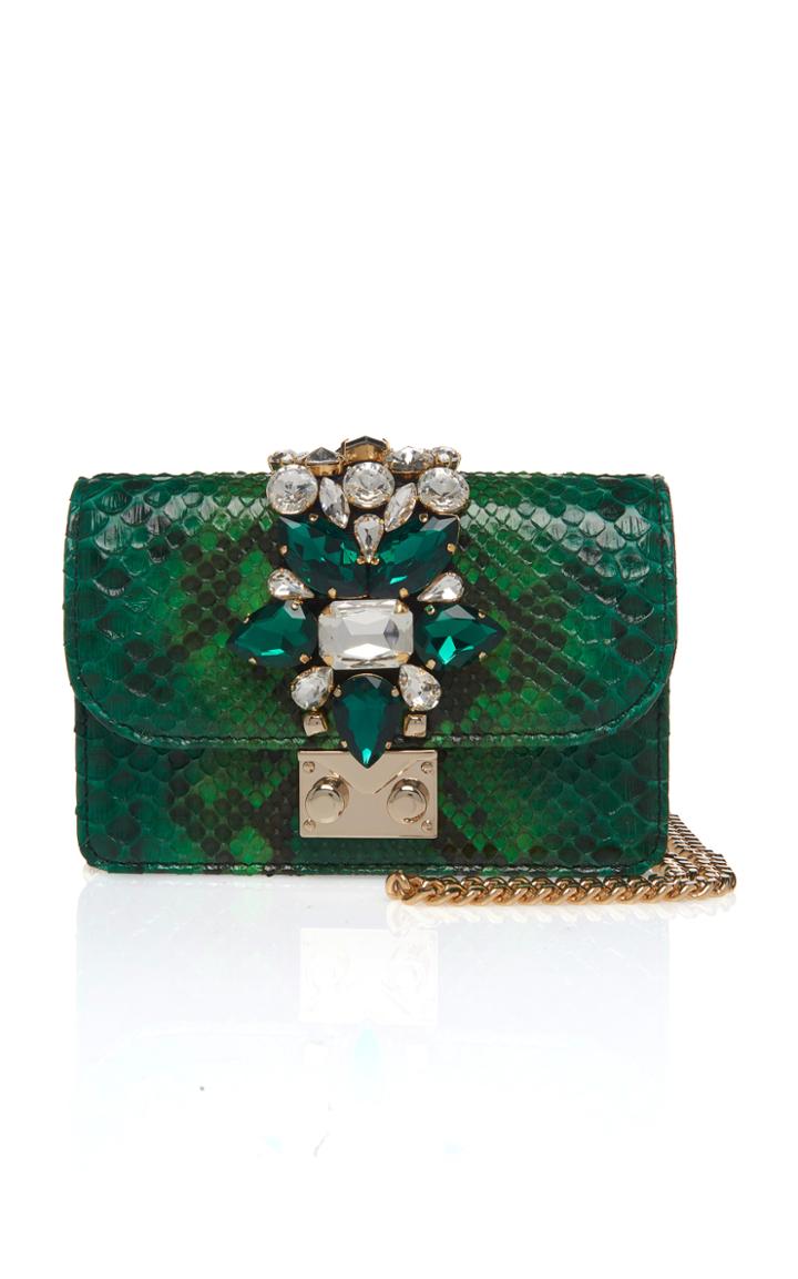Gedebe Mini Python Clicky Crossbody