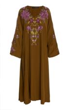 Josie Natori Couture Long Floral Tunic