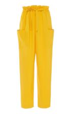 Maison Rabih Kayrouz Straight Leg Crepe Pants
