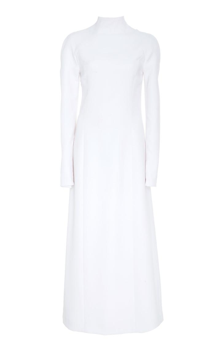 Carolina Herrera Turtle Neck Maxi Dress