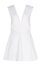 Kalita Lemuria Bow-detailed Cotton-poplin Playsuit