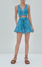 Moda Operandi Alexis Layna Sleeveless Cotton Crop Top
