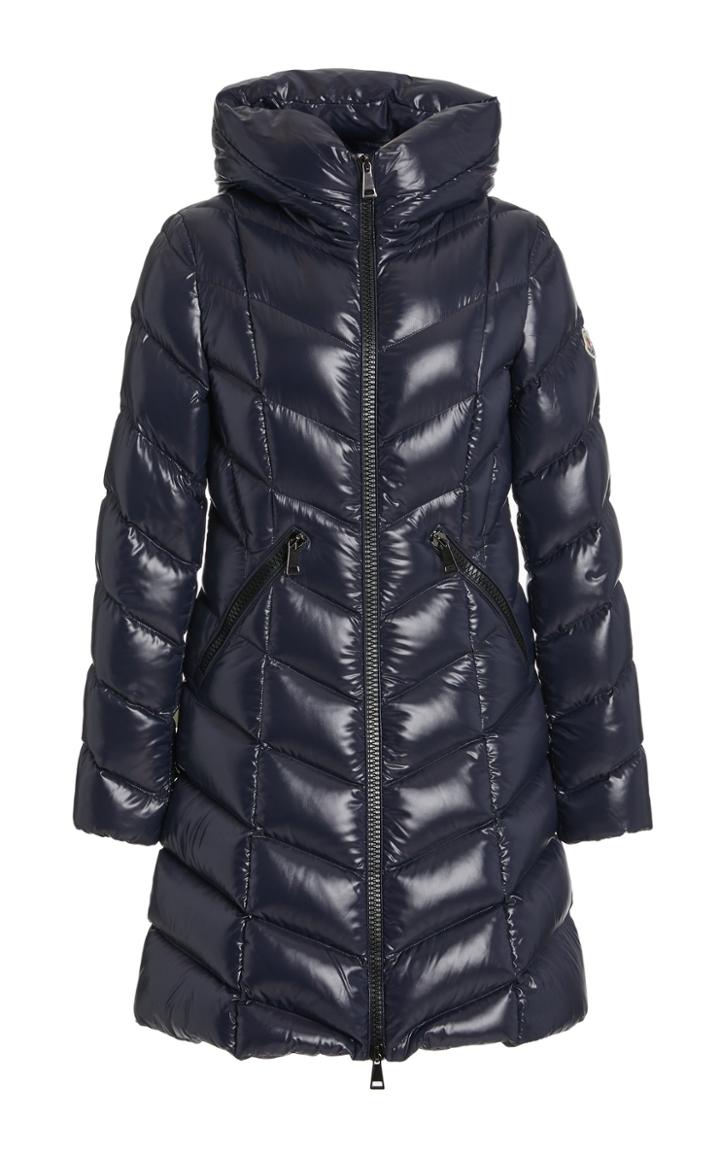 Moncler Marus Hooded Long Down Puffer Coat