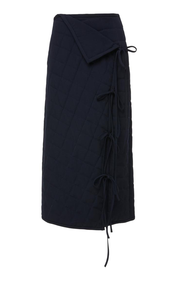 Prabal Gurung Naru Tie Front Skirt