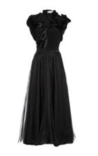 Lanvin Ruffle Detail Ballerina Cocktail Dress