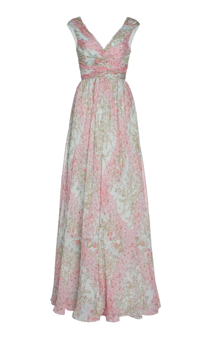 Moda Operandi Giambattista Valli Floral Sleeveless Gown